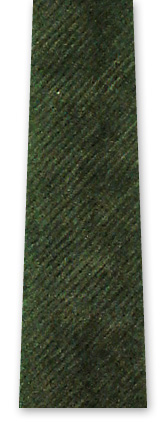 Corduroy tie